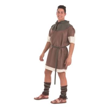 Déguisement - LLOPIS - Disfraz de Artesano Medieval - Multicolor - Marron - Túnica, ceinture, polainas