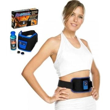 ABGYMNIC Ceinture Réglable Électro Stimulation De Musculation