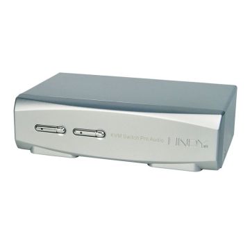 Commutateur KVM LINDY - 2 ports DisplayPort/USB 2.0 - Commutation individuelle ou commune