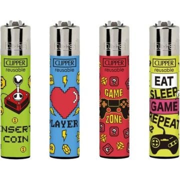 Lot de 4 Briquets Clipper Collection rt Coin327