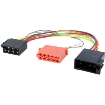 Fiche autoradio ISO GPS MCD - ADNAuto - Universel - Noir - Pour Skoda/Seat/VW