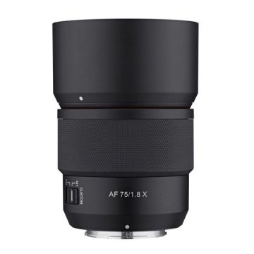 Samyang pour hybride objectif af 75mm f/1.8 compatible avec fuji x