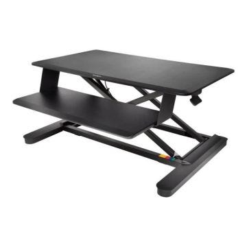 Bureau assis-debout - Kensington - SmartFit - 900 mm - Support clavier intégré - Hauteur réglable 580 mm