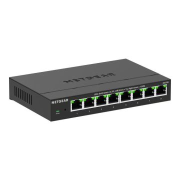 Switch réseau - NETGEAR - MS308 - 8 ports Gigabit - Technologie Multigig 2.5G - Gestion des priorités