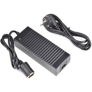 Marchelec Adaptateur Secteur Voiture 12V 10A Chargeur Adaptateur Secteur Pr Voiture Auto