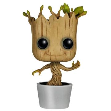 Figurine - Funko - Dancing Groot - 10 cm - Beige - Sous licence officielle
