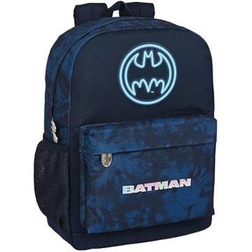 Sac à dos scolaire - SAFTA - Batman Legendary - 43 cm - Confortable - Adaptable au chariot