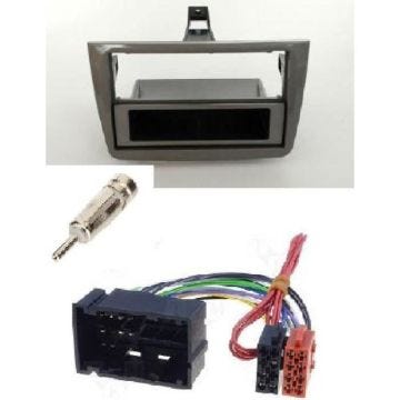Kit Adaptateur Autoradio 1Din - ADNAUTO - Alfa Romeo Mito ap08 - Vide poche - Fiches ISO - Antenne FM