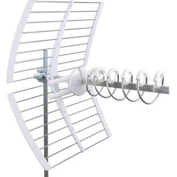Antenne UHF - FRACARRO - ELIKA 700 C - Filtre LTE800 intégré - Gain 17 dB - 470-694 MHz