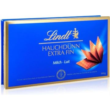 Confiserie de Chocolat Lindt Extra Fins Lait - Coffret 180G