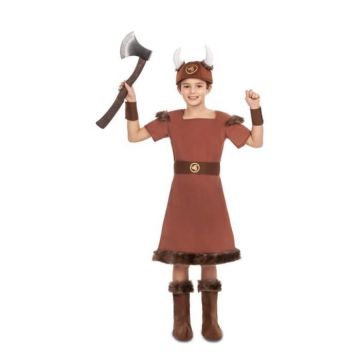 Déguisement Viking Odin pour enfant - Disfrazzes.fr - Marron/Multicolore - Intérieur - A partir de 6 ans