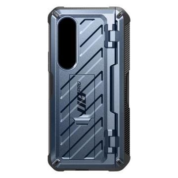 Coque Samsung Galaxy Z Fold 4 - SUPCASE - Unicorn Beetle Pro - Bleu - Antichoc - Béquille pliable