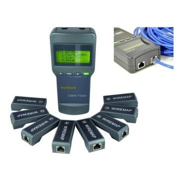 Testeur Professionnel Pour Réseau RJ45 RJ11