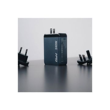 Adaptateur secteur - Verbatim - Verbatim - Adaptateur secteur - GaN - 240 Watt - 5 A - PD 3.0, QC 3.0, Power Delivery 3.1, PD/PPS -