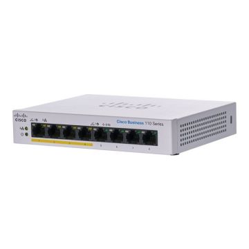Commutateur - Cisco - CBS110-8PP-D - 8 ports - PoE - Desktop - Non-géré