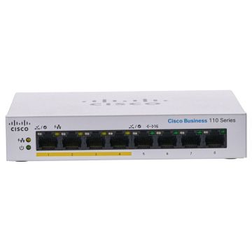 Commutateur - Cisco - CBS110-8PP-D - 8 ports - PoE - Desktop - Non-géré