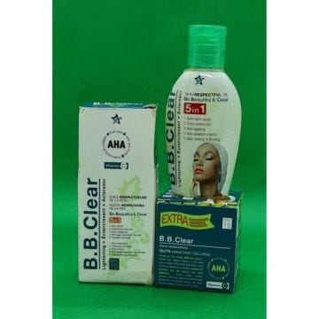 Crème et huile BB clear