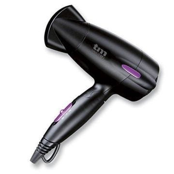 Sèche-cheveux de voyage - TM Electron - TMHD110 - Pliable - 1300W/1500W - 2 positions de chaleur