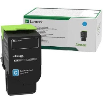 Lexmark C2320C0 Cartouche de toner cyan, programme de retour