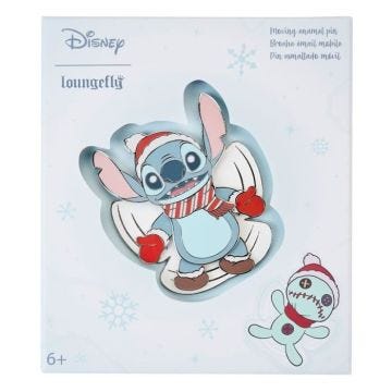 Pin's - Loungefly - Stitch NOËL - Métal émaillé - 8cm - Pour adulte