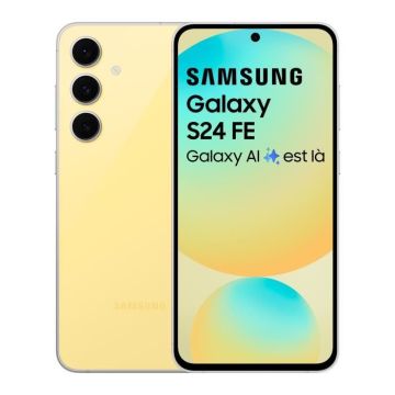 SAMSUNG Galaxy S24 FE Smartphone 5G 128 Go Jaune