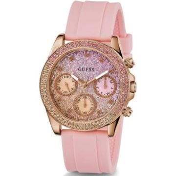 Montre - Guess - Get in Touch Foundation GW0032L4 - Quartz - 38 mm - Silicone Rose