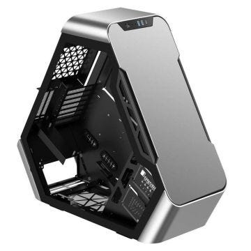 Boîtier gaming - JONSBO - TR03-A - Tour - Argent - Verre trempé