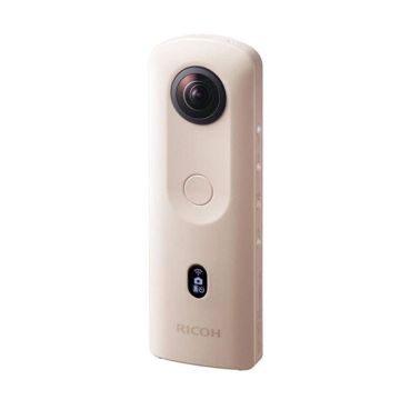 Ricoh appareil photo focale fixe theta sc 2 beige 360°