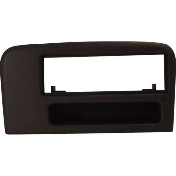Adaptateur de façade d'autoradio simple DIN Noir Volvo S80 1998 – 2004