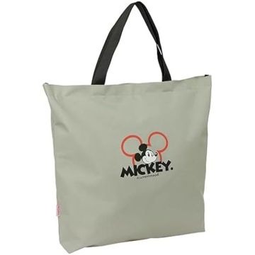 Safta MICKEY MOOD - Sac Shopping Bag, Confortable et polyvalent, Qualité et résistance, 50 x 10 x 45 cm, Gris, gris, Estándar,
