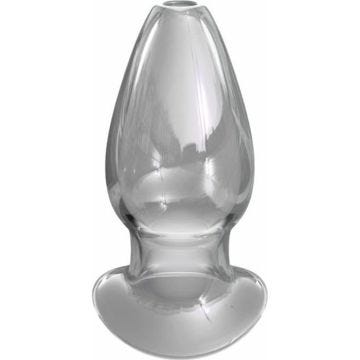 Sextoy - Anal Fantasy - Mega Gaper - Plug tunnel en verre - 10 cm - Ouverture 3 cm