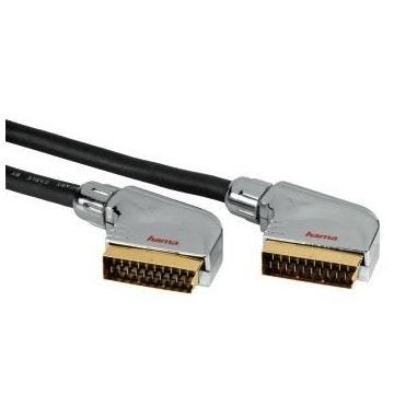 Hama - Home Cinema - Cordon peritel metal 0.75m