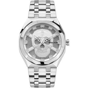 Montre Quartz Homme - POLICE - Kediri PEWJG2110702 - Acier inoxydable - Argent