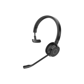 Micro-casque - Bluetooth - sans fil - USB-A via adaptateur Bluetooth - Jabra - Jabra Evolve 65 TE Mono - Micro-casque - sur-oreille