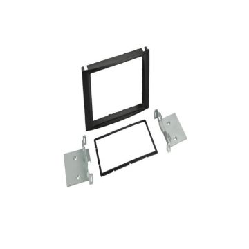 Facade autoradio 2DIN compatible avec VW T5 Touareg ap02 - ADNAUTO - Noir - Volkswagen - Voiture
