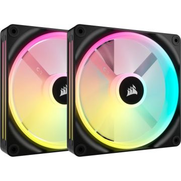 Ventilateur - CORSAIR - QX RGB Series - 140mm - Kit de démarrage - PWM avec RGB dynamique