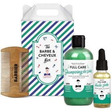 MONSIEUR BARBIER Coffret barbe et cheveux Full Care