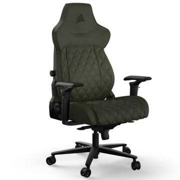 Siège gamer - CORSAIR - TC500 Luxe Sherwood - Tissu respirant - Inclinaison 160° - Accoudoirs 4D