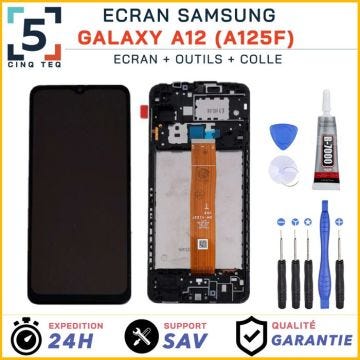 Ecran Complet remplacement pour Samsung Galaxy A12 A125F avec Kit
