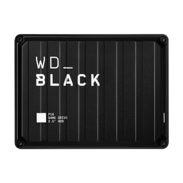 WDBLACK P10 6 To Disque dur Externe Portable,Mobile et Robuste,Fonctionne avec PC et Console Stocker jusqu'à 125 jeux,Noir