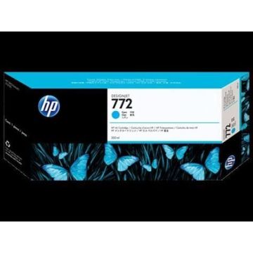 HP Pack de 1 Cartouche d'encre 772 Original - Cyan - 300 ml