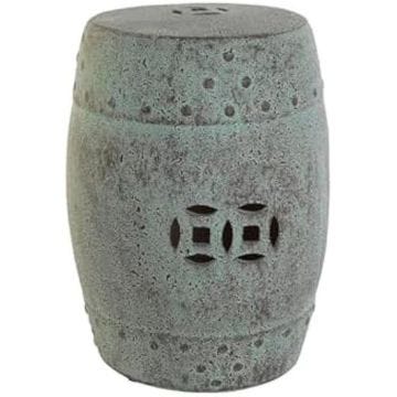 Table d'appoint - HOME ESPRIT - Porcelaine Verte - 33 x 33 x 47 cm - Multicolore - Petit meuble complément