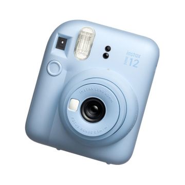 Appareil photo instantané - Fujifilm - Instax Mini 12 - Bleu pastel - Flash intégré - Miroir Selfie