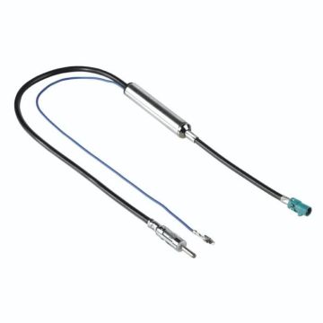 Adaptateur d'antenne pour autoradio, f. femelle Fakra/Z sur fiche DIN