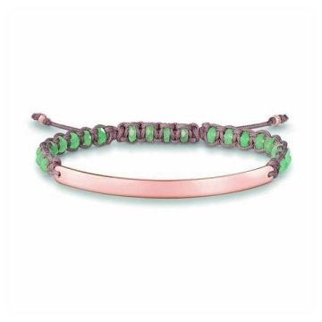Bracelet Femme Thomas Sabo LBA0054 (21 cm) - Couleur:Verde