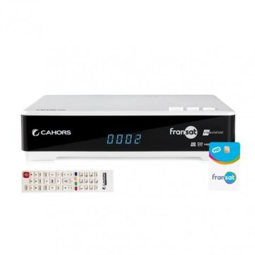Récepteur TV satellite Full HD CAHORS VEOX2VA avec 2 Lecteurs de carte + Carte Fransat PC6