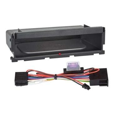 Vide poche - ACV - Chargeur à induction - Façades 2 DIN - Noir