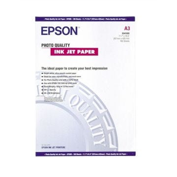 EPSON Pack de 1 Papier Photo S041068 - A3 - 100 feuilles - 104g/m2