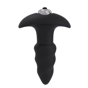 Plug Vibrant - Victor - Silicone - 100% Doux - 1 Mode de Vibration - 100 mm Longueur