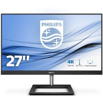 Philips E-Line 278E1A, 68,58 cm (27 Zoll), IPS - DP, HDMI 0,000000 Noir